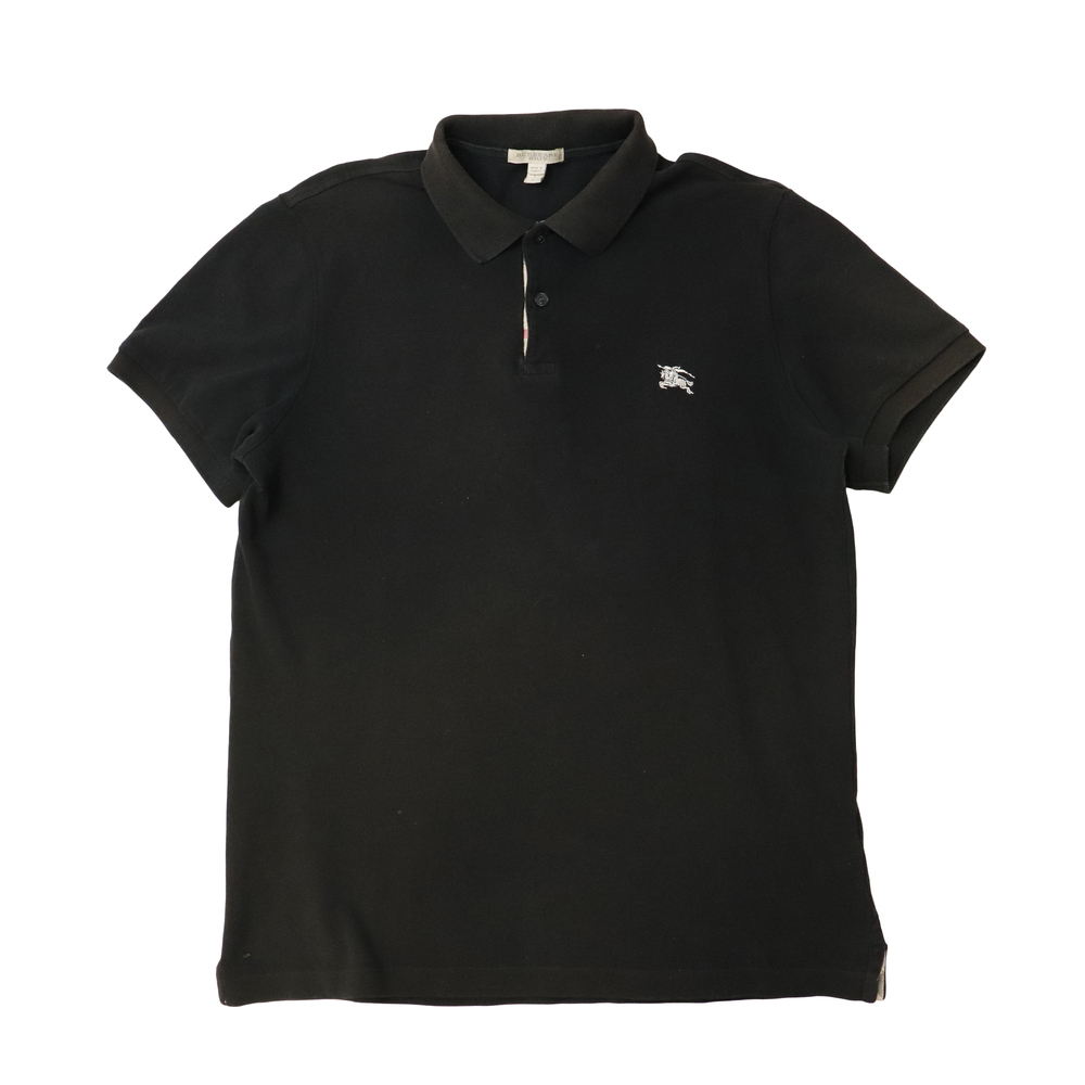 Burberry embroidered logo polo shirt Size L